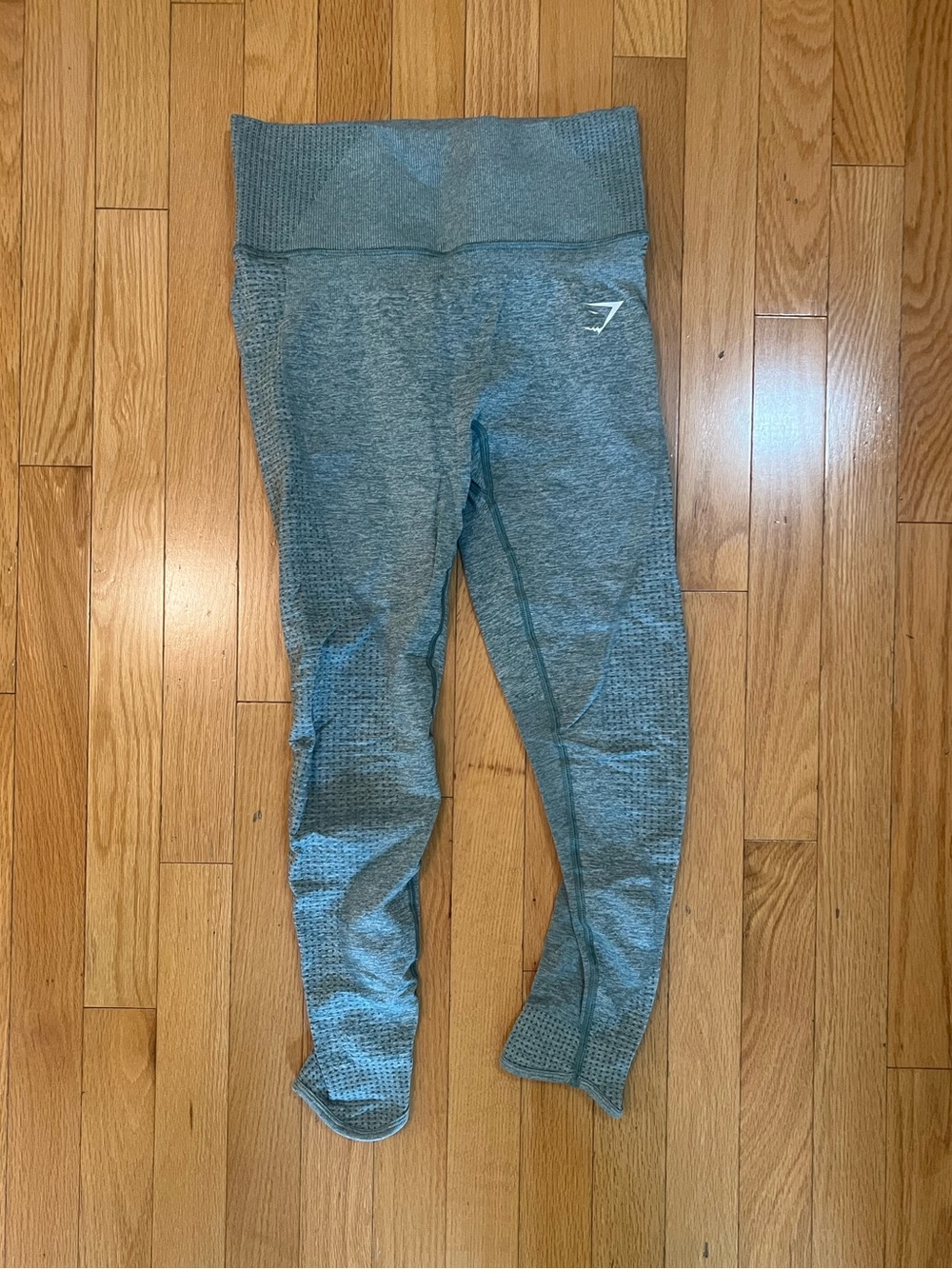 Gymshark Women’s Seamless High-Waist Leggings in Heather blue